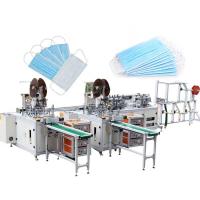 Quality 100 Pcs/Min 3 Ply Face Mask Making Machine for sale
