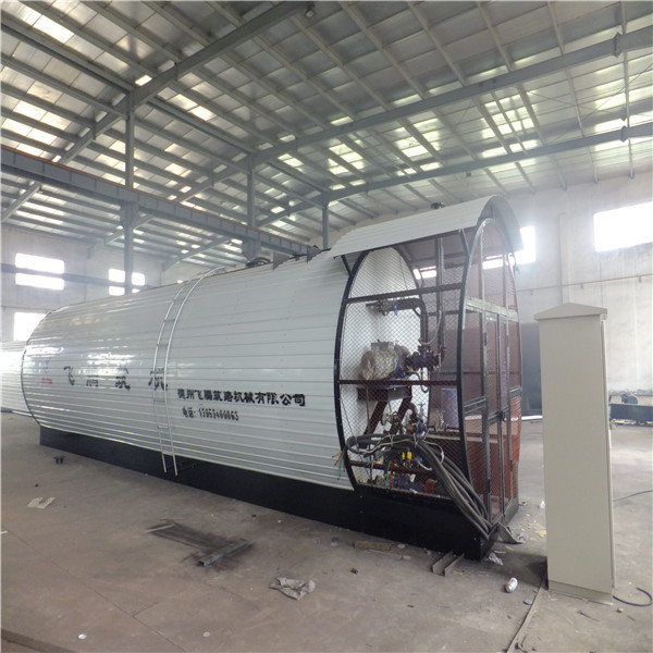 Quality 35m3 Container Type Bitumen Tank , Electric Heating Hot Oil Storage Tank for sale