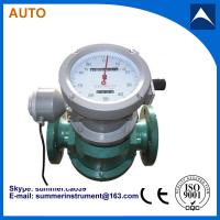 China Low cost oval gear flow meter used in crude oil| fuel oil made in China factory