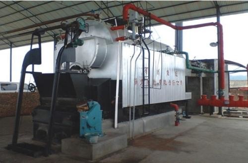 China High Pressure Biomass Wood Boiler 10 T / H 20 ℃ Water Inlet Temperature factory
