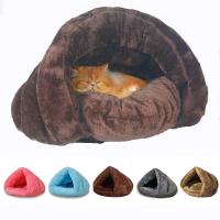 China Soft Nest Kennel Bed / Cave House Winter Warm Cozy Pet Beds For Cats Dogs factory