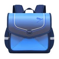 China Blue Pink Leather School Backpacks Waterproof  School Bags For Toddlers factory