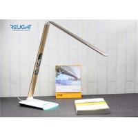 China Eye Protected Foldable LED Desk Lamp with Brightness Touch Dimmer and Negative Show LCD Screen factory