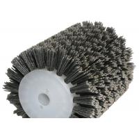 China Abrasives ABS Industrial Roller Brush SGS Wire Brush Wheel For Metal Polishing Grinding for sale