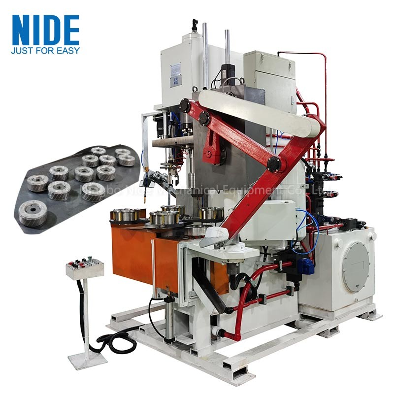 China Automatic Vertical Rotor Die Casting Machine Aluminum Electric Motor 100T factory