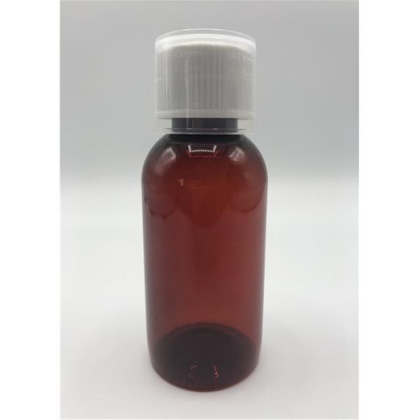 Quality Light Resistant PET Brown Spray Bottle , 120ml Plastic Bottle For Medicine Lightweight for sale