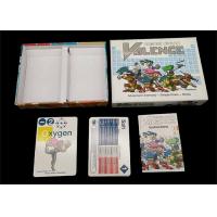 Quality Custom Printed Intelligent Family Board Games EN71 / SGS / REACH / CE Certificat for sale