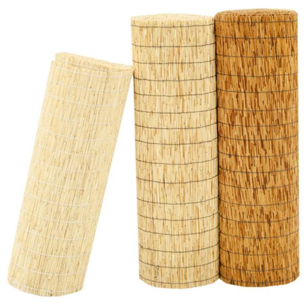 Quality Natural Wicker Fence Panels Roller Light Weight Willow Fence For Yards Privacy for sale