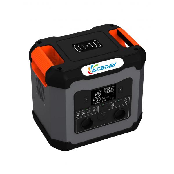 Quality IP63 Dustproof LiFePO4 Outdoor Portable Power Station 1200W ADS1200 for sale