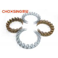 china Galvanized 8 Ga Zig Zag Sofa Springs , 20'' Sinuous Steel Wire , Oil Tempered No Sag Springs