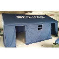 Quality Blue Police Outdoor Canopy Tent High Temperature Resistant With Oxford Cloth for sale