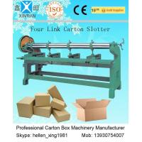 China Four Link Slotting Machine Automatic Carton Slotting Machinery For Corrugated Carton factory