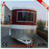 China Chinese two horse trailer for sale,2 horse angle load trailer manufacturer factory