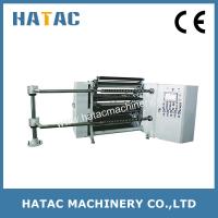 China Paperboard Cutting Machine,High Speed Holy Film Slitting Rewinder,PET Film Slitting Machine factory