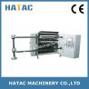 China Adhesive Paper Reel Winding and Slitting Machine,OPP Slitter Rewinder,PET Slitting Rewinding Machine factory