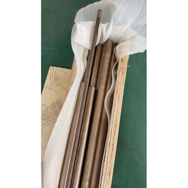 Quality CuNi10Fe1Mn Copper Nickel Pipe 90/10 C70600 Round ASME SB111 for sale