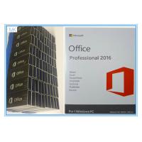 China OEM Microsoft Office Professional Plus 2016 Key , Windows Office Pro 2016 USB Flash Englsih factory