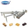 China Full Stainless Steel Ice Cream Sandwiching Biscuit Machine Fruit Jam Chocolate Biscuit Sandwich Machine factory