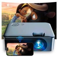 China ABS Portable Mobile Phone Mini Projector 1080P Compatible With TV Stick HDMI USB factory