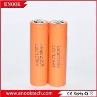 China Rechargeable Flat Top 18650 Battery Cell 2800mah  ABC2 Li Ion 18650 Battery factory