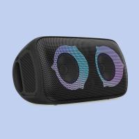 China Black 4ω Impedance Bluetooth Speaker For Outdoor Party Entertainment Karaoke Function factory
