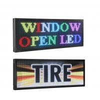 China P4RGB IP65 Rear Window LED Display WIFI Programmable Outdoor LED Sign factory