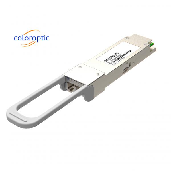 Quality 100G ZR4 QSFP28 Optical Transceiver Support Multi Pin Function Hot Pluggable for sale
