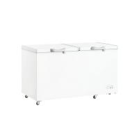 China 528L Commercial And Home Wholesale Top Open Double Solid Door Chest Freezer, Deep Freezer For Meat factory