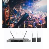 China UHF Karaoke Dual Channel Wireless Singing Mic Cordless Microphone for sale