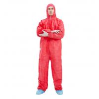 China Type 4/5/6 Disposable Protective Coverall With Shoe Cover for sale