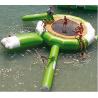 China 0.9mm PVC Tarpaulin Round Inflatable Water Sports / Inflatable Aqua Jump Eclipse Water Park factory