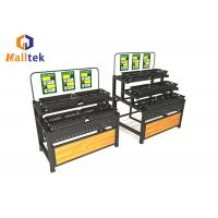 China Fruit And Vegetable Display Stand Rack Hypermarket Retail Shop Fittings for sale