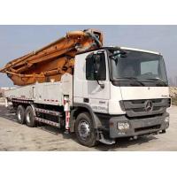Quality Zoomlion 47m Used Concrete Pump Truck With Mercedes Benz 3341 2013 Model for sale