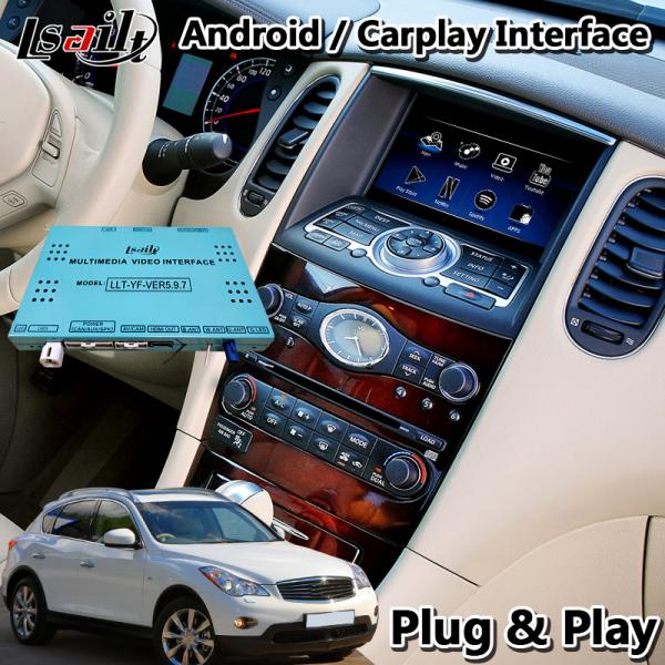 Quality Lsailt Android Multimedia Video Interface for Infiniti EX35 With Wireless Carplay android auto for sale