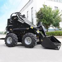 Quality Operating Capacity 1000-1500Lbs Mini Skid Steer Loader Easy To Control for sale