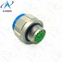 China 500V MIL-DTL-38999 Series Ⅲ Plug Connector For Military D38999/26FC98SN Electroless Nickel 10 Female Pins.8D Series. factory