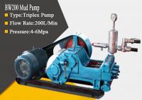 China High Pressure Triplex Drilling Mud Pump with Diesel / Hydraulic / Electric Powered factory