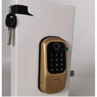 China Home Fingerprint Door Unlock Smart Look Door Push Mortise factory