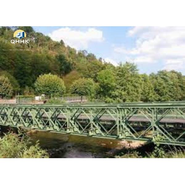 Quality High Strength Prefabricated Steel Truss Pedestrian Bridge ASTM Material for sale