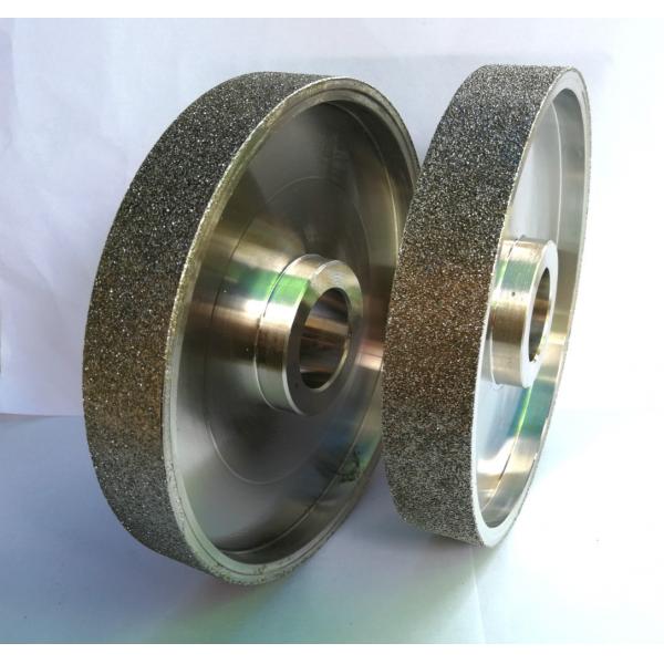 Quality Flat M2 Steel Electroplated Grinding Wheel Various Shapes Silver for sale