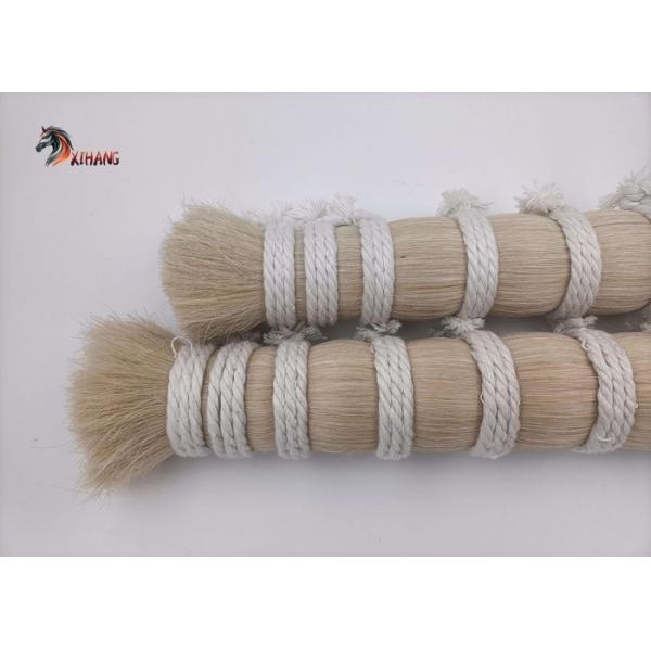 Quality Grey Horse Hair Extensions Strong Tensile Horsetail Extensions for sale