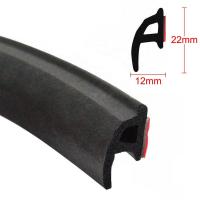 China Professional P/Z/D Shape EPDM Rubber Foam Weather Seal for Door and Window Framing factory