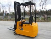 China 1 Ton Capacity Small 3 Wheels Electric Forklift Max. Lifting Height 90mm factory