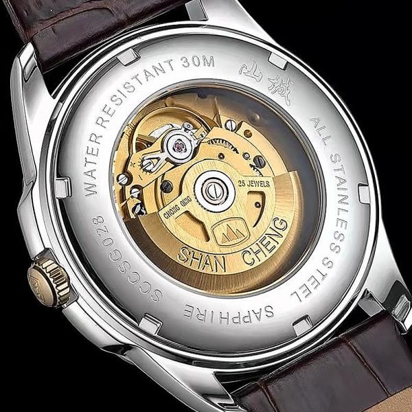 Quality Automatic Date Full Screw Stainless Steel Mens Watches PT5000 Mechanical for sale