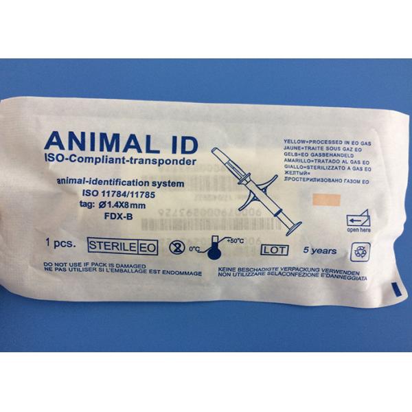 Quality Professional Mini Animal ID Microchip With Disposable Syringe , ISO Approved for sale