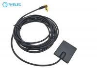 China 40*33mm 2.4ghz Wifi / Wlan Compact Adhesive Patch Antenna 1m Right Angle Sma Male Rp factory