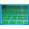 China Steel Bar Welded Wire Mesh Fence Panels , Pvc Coated Wire Mesh Panels factory