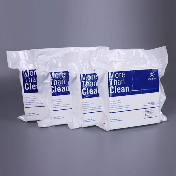 Quality 165g 9 Inch Electronics Cleaning Wipes 100pcs Lint Free 100% Polyester Wipes for sale