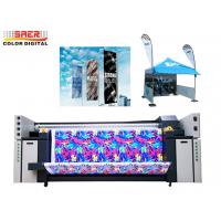 Quality Piezo Dual CMYK 6500W Flag Continuous Inkjet Printer for sale