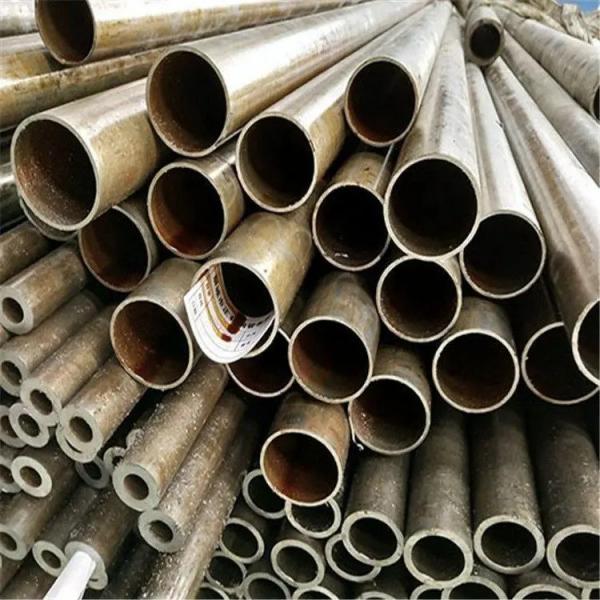 Quality 5.8m 6m Seamless Steel Pipe Black Painted Steel Hydraulic Tubing For Fertilizer for sale
